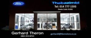 Feature add Gerhard Theron