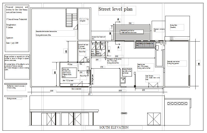 Dewside - Street Level plan